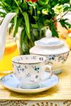 Buy Vigneto Blue Finest Premium Porcelain Spring Meadows Pattern Cup And Saucer Set Online at Aza Fashions Buy_Vigneto_Blue Finest Premium Porcelain Spring Meadows Pattern Cup And Saucer Set_Online_at_Aza_Fashions