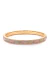 Buy_Aulerth X Tribe Amrapali_Pink Engineered Stones Dainty Pastel Embellished Bangle - Single Pc _at_Aza_Fashions