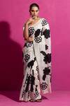 Buy Saksham & Neharicka Ivory Cotton, Muslin Patchwork Nirjhara Saree With Unstitched Blouse Fabric at Aza Fashions Buy_Saksham & Neharicka_Ivory Cotton, Muslin Patchwork Nirjhara Saree With Unstitched Blouse Fabric _at_Aza_Fashions