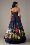 Shop_Rohit Bal_Blue Bloom Garden Anarkali Set _at_Aza_Fashions