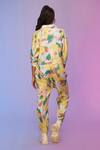 Shop_So US By Sougatpaul_Multi Color Cotton Collared Streetwise Printed Romper _at_Aza_Fashions