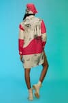 Shop_SO US by Sougatpaul_Off White Cotton Coastal Vibe Print Shirt Dress _at_Aza_Fashions