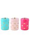 Buy_Living With Elan_Multi Color Steel Printed Stainless Unicorn Canister - 3 Pcs_at_Aza_Fashions