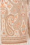 Buy_Kasbah_Ivory Georgette Embroidery Paisley Bloom Nehru Jacket _Online_at_Aza_Fashions