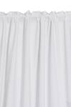 Buy_Throwpillow_White Polyester Plain Contrast Kylen Ribbon Border Curtains - Set Of 2 