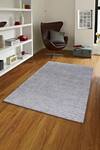 Buy_Kaleen India_Off White 40% Wool, 60% Viscose Hand Woven Ambient Square Shaped Abstract Rug_at_Aza_Fashions