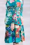 Buy_Jubinav Chadha_Green Blazer And Skirt Crepe Printed Floral Jacket Lapel Collar Set_Online_at_Aza_Fashions