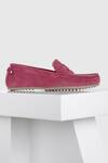 OROH_Pink Santiago Leather Mocassin _Online_at_Aza_Fashions