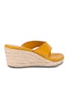 Buy_Vanilla Moon_Yellow Plain Nandy Espadrille Wedges _Online_at_Aza_Fashions