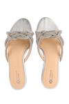 Shop_Vanilla Moon_Silver Atlas Strap Embellished Flats_at_Aza_Fashions