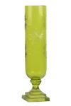 Shop_H2h_Green Glass Peridot Vase_at_Aza_Fashions