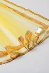 Byb Premium Yellow Silk, Chiffon Gota Patti Border Embroidered Kurta Sharara Set Online at Aza Fashions Byb Premium_Yellow Silk, Chiffon Gota Patti Border Embroidered Kurta Sharara Set _Online_at_Aza_Fashions