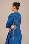 Buy_Ampm_Silver Sukoon Sling Bag _at_Aza_Fashions