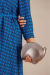 Buy_Ampm_Silver Nazma Metallic Clutch _at_Aza_Fashions