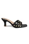 Kaltheos_Black Embellished Nina Bead Heels _at_Aza_Fashions