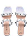 Buy_Kaltheos_Silver Embellished Nina Glass Crystal Heels _Online_at_Aza_Fashions