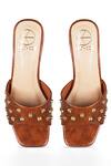 Buy_Kaltheos_Brown Embellished Nina Strap Heels _Online_at_Aza_Fashions