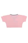 Rang by Lespetits_Pink Cotton Dreamer Crop Top With Inner  _Online_at_Aza_Fashions