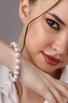 Buy_ITRANA_Shell Pearls And Zircons Embellished Bangle