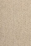Kaleen India_Cream 85% Wool And 15% Jute Handwoven Chevron Pattern Mood Square Rug_Online