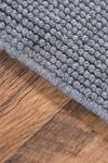 Kaleen India_Grey 100% Wool Handwoven Stripe Pattern Mood Square Rug_Online_at_Aza_Fashions