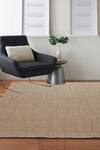 Buy_Kaleen India_Cream 60% Wool And 40% Jute Hand Woven Sandstone Rectangle Shaped Rug_at_Aza_Fashions