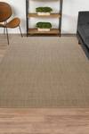 Buy_Kaleen India_Cream 60% Wool And 40% Jute Hand Woven Sandstone Rectangle Shaped Rug_Online