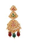 MINAKI_Multi Color Pearls, Stones Kundan And Embellished Earrings _Online_at_Aza_Fashions