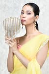 Shop_Aloha by PS_Silver Embellished Love Story Heart Shaped Clutch _at_Aza_Fashions