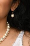 Buy_Totapari_White Pearls Queen Embellished Necklace Set _Online_at_Aza_Fashions