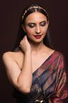 Shop_Queens Jewels_Multi Color Stones Noor Embellished Sheeshpatti _at_Aza_Fashions