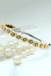 Shop_Foot Fuel_Gold Beads, Stones Circular Broach Studded Hairband _at_Aza_Fashions