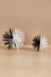 Buy_Mason Home_Black Metal Spike Sunburst Spheres - 2 Pcs_at_Aza_Fashions