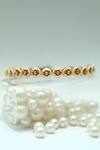 Buy_Foot Fuel_Gold Beads, Stones Studded Round Broach Hairband 