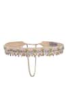 Buy_Lovetobag_Multi Color Embellished Amara Kundan And Stones Belt _at_Aza_Fashions