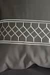 Buy_Sadyaska_Grey 100% Cotton Zigzag Pattern Bedsheet Set _Online_at_Aza_Fashions