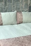 Buy_Sadyaska_Green 100% Cotton Thread Embroidered Exon Bedsheet Set_at_Aza_Fashions