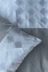 Sadyaska_Blue 100% Cotton Thread Embroidered Peak Work Bedsheet Set_Online_at_Aza_Fashions