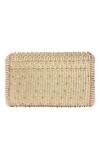 Shop_Lovetobag_Gold Embellished Zesha Flapover Clutch _at_Aza_Fashions