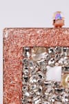 Buy_The Tan Clan_Pink Stones, Pearls Aafreen Hand Embellished Clutch _Online_at_Aza_Fashions