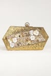 Buy_The Tan Clan_Gold Embellished Fatima Clutch _Online_at_Aza_Fashions