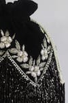 The Tan Clan_Black Embellished Keisha Tassel Potli _Online_at_Aza_Fashions