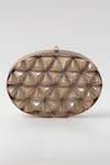 The Tan Clan Gold Cut Work Maya Mother Of Pearl Clutch Bag Online at Aza Fashions The Tan Clan_Gold Cut Work Maya Mother Of Pearl Clutch Bag _Online_at_Aza_Fashions