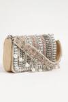 Shop_The Tan Clan_Beige Embellished Nysa Clutch _Online_at_Aza_Fashions