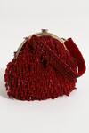 Buy_THE TAN CLAN_Red Embellished Rosa Crystal Potli Bag _Online_at_Aza_Fashions