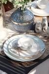Buy Vigneto Blue Finest Premium Porcelain Tree Pattern Celestial Dinner Set at Aza Fashions Buy_Vigneto_Blue Finest Premium Porcelain Tree Pattern Celestial Dinner Set_at_Aza_Fashions