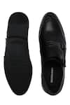 Shop_Mondarro_Black Weska Vegan Leather Textured Shoes _at_Aza_Fashions