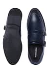 Shop_Mondarro_Blue Weska Textured Vegan Leather Shoes _at_Aza_Fashions