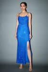 Buy_Itrh_Blue Net Crystals Scoop Neck Joanna Embellished Gown _at_Aza_Fashions