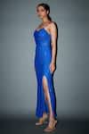 Itrh_Blue Net Crystals Scoop Neck Joanna Embellished Gown _Online_at_Aza_Fashions